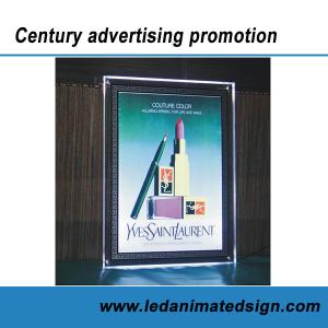 Quality Business decoration crystal light box wholesale