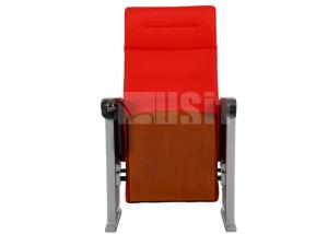 Quality Aluminum Alloy Base Legs Padded Church Chairs Ply Wood Outer Back Design wholesale
