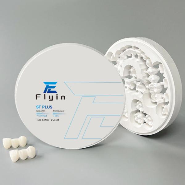 Zirconia ceramic dental crown ST Plus cad cam ceramic preshaded 3d price crown