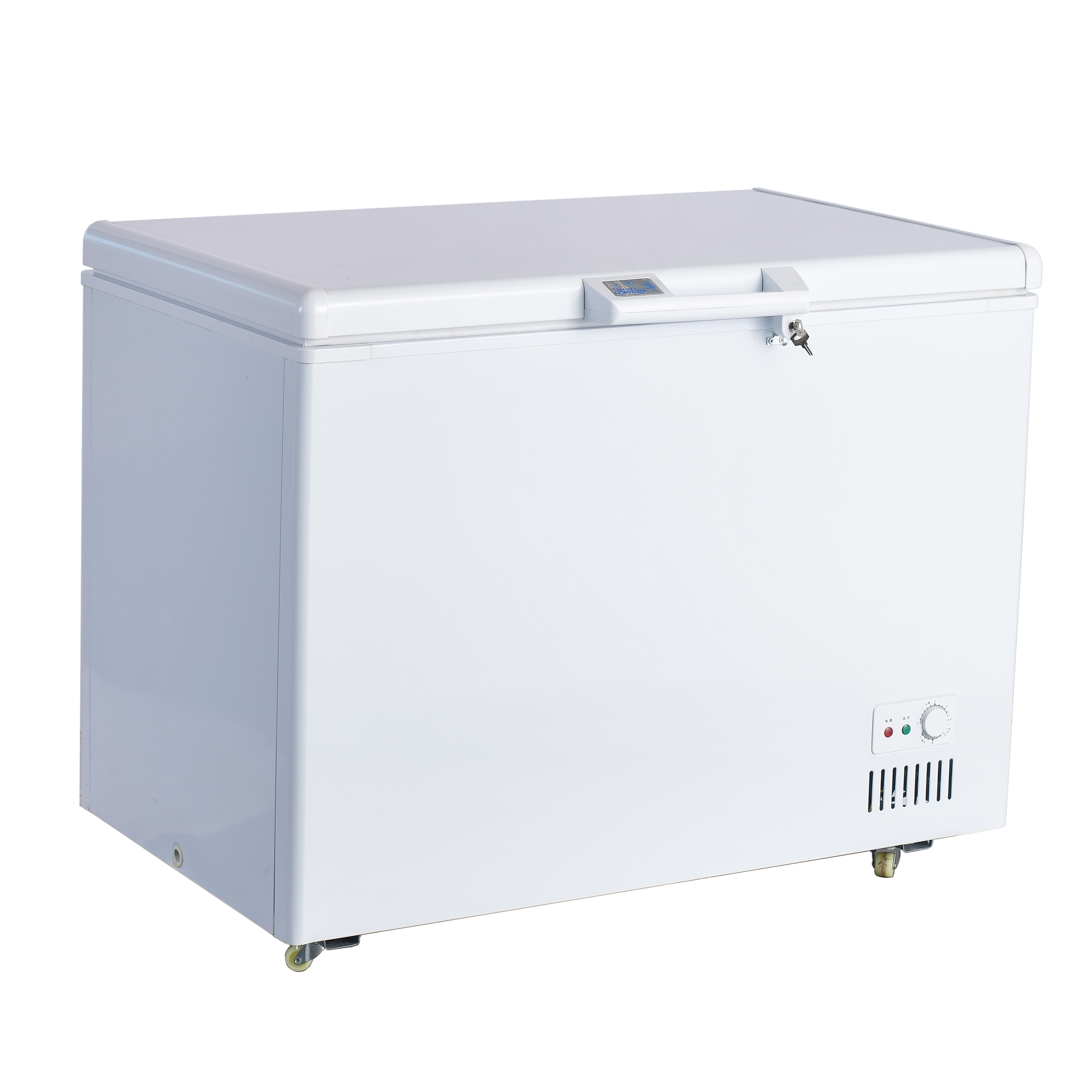 398L~1298L Horizontal Freezer Refrigerator Nice 2-Door White Ice Cream Freezer