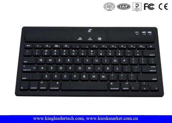 Cheap IP67 Compliance Wireless Silicone Bluetooth Keyboard With 78 Keys for sale
