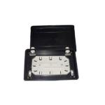 Waterproof Indoor/Outdoor Fiber Optic Splice Closure Box with 2-4 Cable Entry