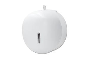 Quality White Jumbo Roll Tissue Dispenser , Plastic Jumbo Toilet Tissue Dispenser wholesale