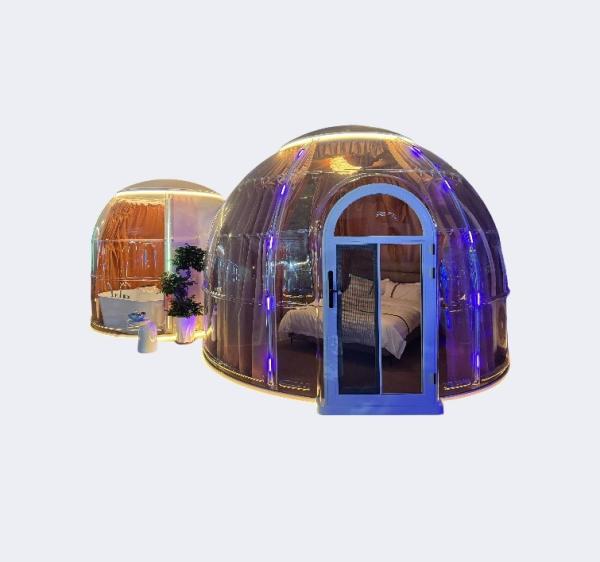 High-Quality Transparent Bubble Room Hotel Luxury Dome Polycarbonate Dome House
