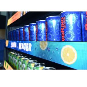 Quality Promotional Led Lighted Bar Shelves With Strong Protection High Stability Gob Technology wholesale