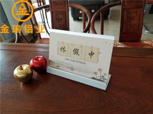 Quality Aluminum Desk Calendar , Customized Aluminum Display Stand wholesale