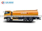 Faw 340HP Crude Oil Fuel Tanker Truck 18cbm ADR Certificated For Pakistan