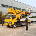 Cheap JMC 36 meters telescopic arm hydraulic aerial platform Working Trucks with