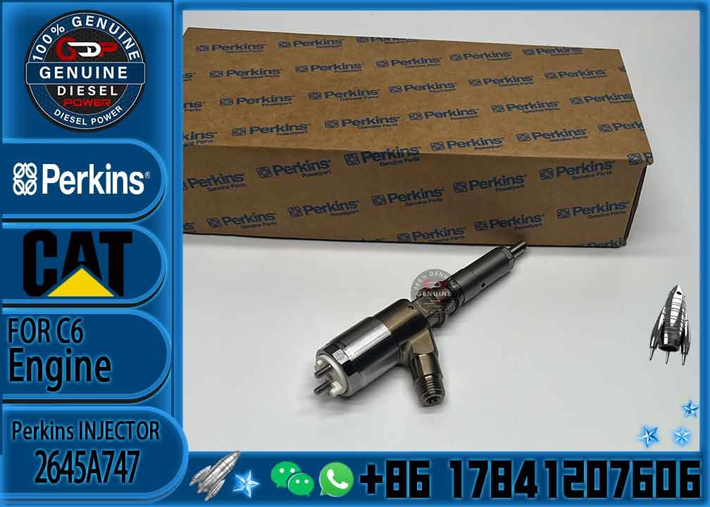 320D Diesel Common Rail Fuel Injectors 10R-7672 320-0680 For Caterpillar CAT C4.4 C6.6 Engine PERKINS 2645A747