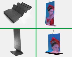 Quality 360 degrees foldable flexible 6mm LED display for events and concerts wholesale