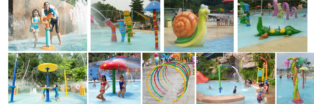 OEM ODM Aqua Water Slide Playground Fiberglass Water Slide Rainbow