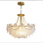Luxury Villa Living Room Chandelier Glass Lampshade Fancy Chandelier(WH-CY-246)