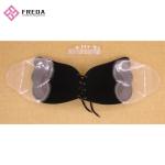 Detachable silicone push up wing stick on strapless bra manufacturer