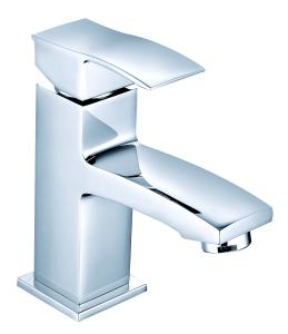 Quality Chrome Finish Modern Brass Basin Mixer Faucet For Bathroom T2042 wholesale