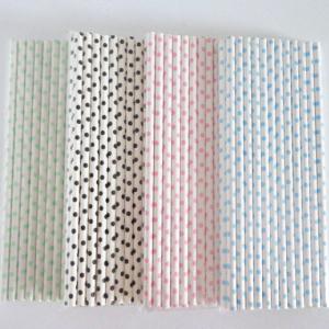 Quality Custom Colorful Plastic And Paper Straws Disposable Drink Biodegradable wholesale