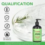 Unisex Peppermint Rosemary Shampoo Sulfate-Free for Hydrating and Cruelty-Free