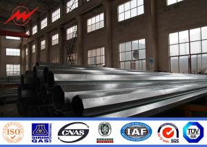 Quality 10M 12KN Africa Standard Steel Tubular Pole with Galvanizing Surface Treatment wholesale