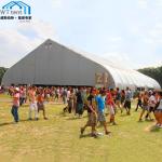 Beautiful Curved Marquee Tent Large Size Anti - Corrosion 1000 People