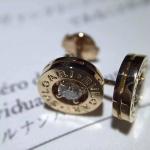 brand jewelry gem earring in 18 kt gold 18k gold jewelry