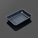 Eco Friendly Disposable MAP Plastic Frozen Fresh Food Black PP Pork Meat Package