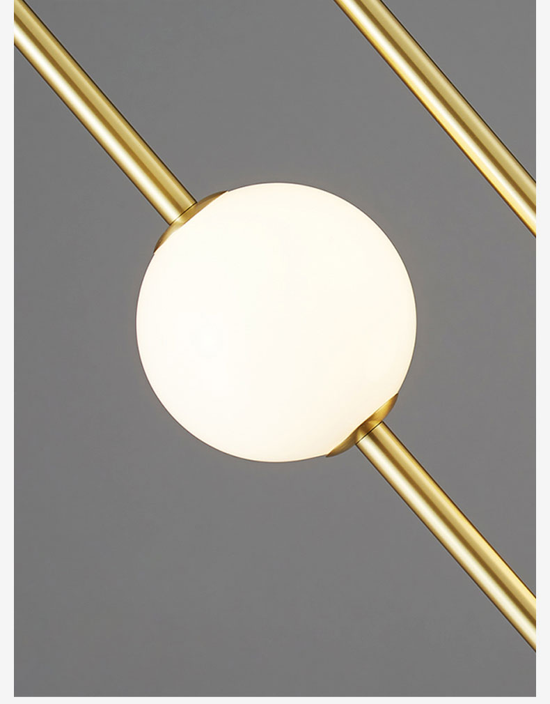 Modern Gloss Stair Chandelier Restaurant Indoor Home Living Room Ball Chandelier(WH-MI-405)