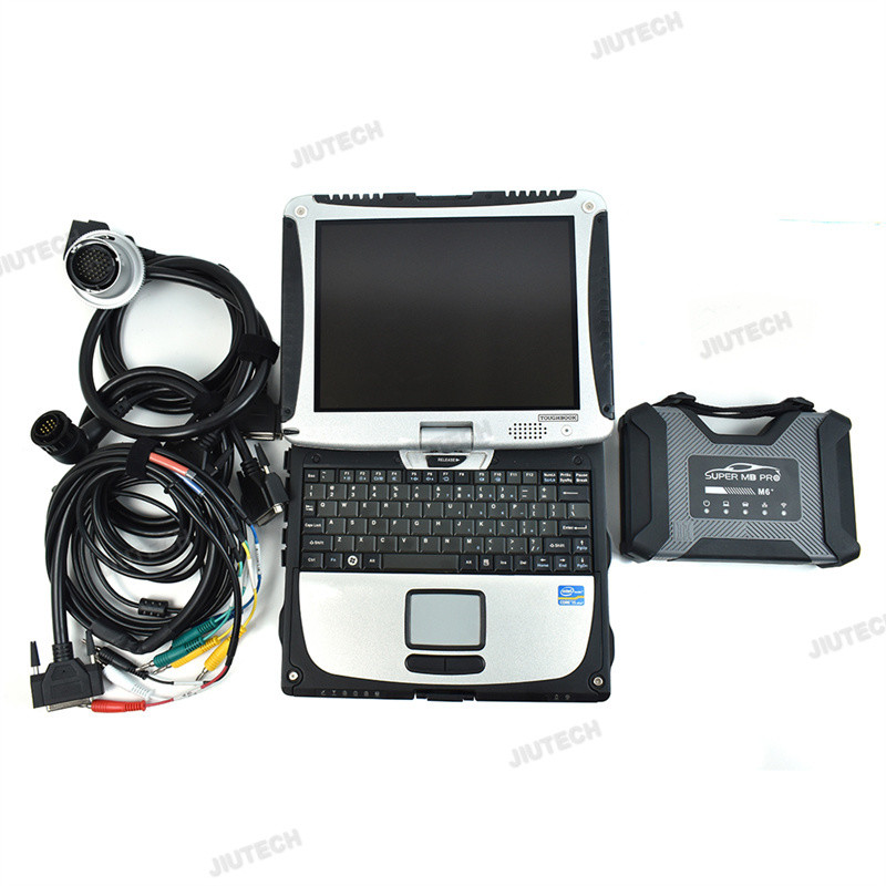 Super MB pro M6 xentry MB car truck Diagnosis scanner tool MB star Full Configuration Work on Cars and Truck with CF19