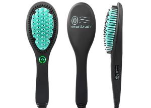 Quality Dual voltage Nylon Ionic Hair Straightener Comb Ceramic Coating wholesale
