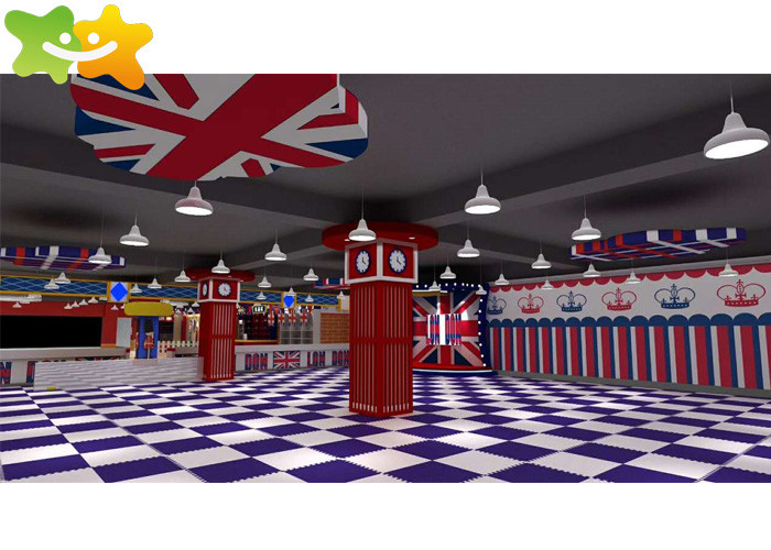 Soft Covering Kids Indoor Playground Equipment Environmental Protection