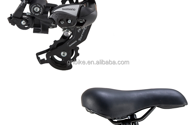 CE Certified 20" Mini Electric Folding Bicycle with 7 Speed Gears and 10.5 AH Battery