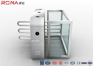 Quality Stainless Steel Material Electronic Turnstile Access Control System 450mm Arm Length wholesale