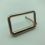 Gold Metal Mens Square Belt Buckle Clothing Accessories Decoration