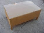 Fashion Modern Outdoor Rattan Furniture Sofa Set With 3 Seat Couch