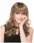Deep Wave Spiky Hair Wig , Kanekalon Fiber Full Head Wigs Human Hair