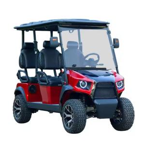Quality Aluminium Frame 2 4 6 8 Seats Electric Car Hunting Golf Cart Electric Golf Scooter Off Road Golf Cart Electric Vehicle wholesale
