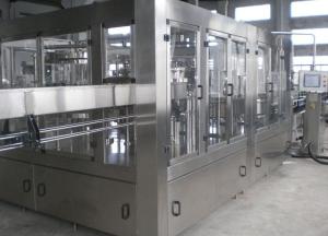 Quality Compact Beer Filling Machine , Automatic Glass Bottling Equipment wholesale