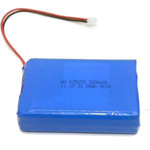 Quality IEC62133 3S 11.1V 2800mAh Li Polymer Battery Pack wholesale