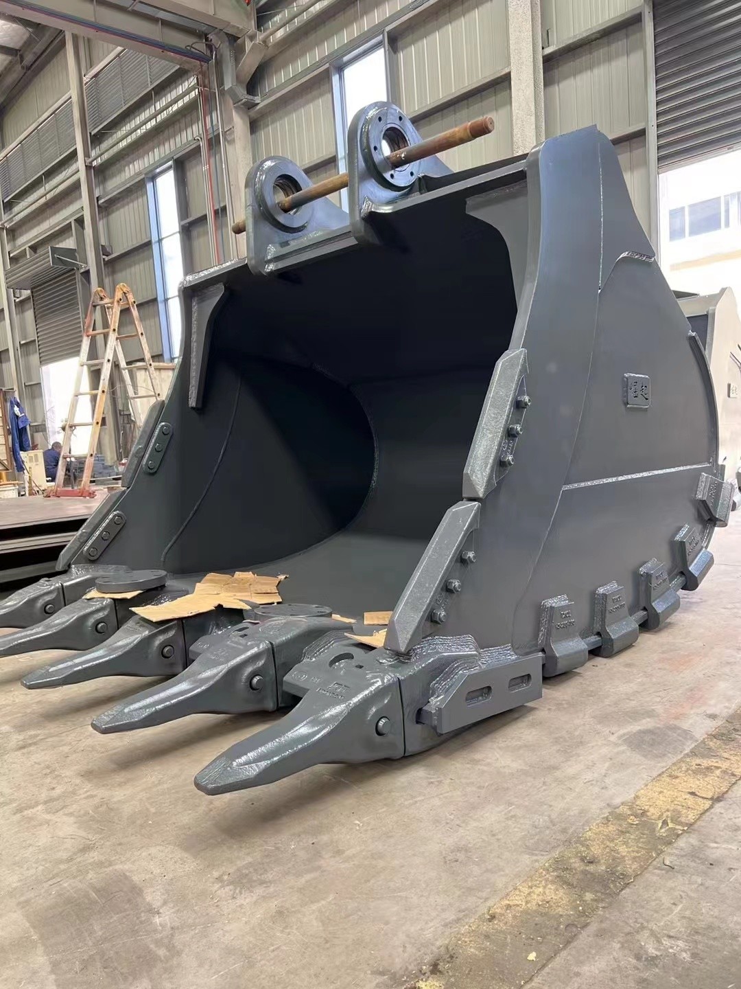 Customized Excavator Bucket For CAT320 Telescopic Arm 25T