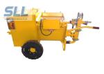 Professional Cement Render Pump , Electric Cement Grout Pump 50 L/Min Output