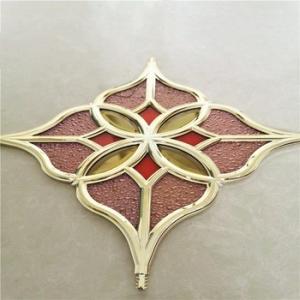 Quality Elegant Mirror Decorative Window Grille Inserts Georgian Bar Flower for upvc windows wholesale