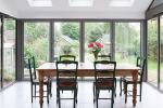 Waterproof Commercial Aluminium Doors Sliding Window Heat Insulated Materials