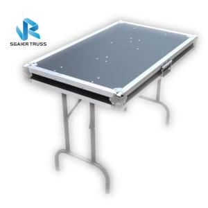 Quality Universal Fold Out Table Rack Flight Case For Lighting Speaker wholesale