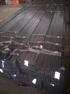 Quality Astm A53 Grade B Black Welded Steel Pipe 6mm - 100mm Width For Construction wholesale