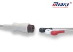 Flexible 12pin 3 Leadwires Compatible Biolight ECG Patient Cable