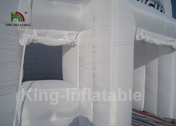PVC Tarpaulin White Inflatable Wedding Party Tent Rectangle Shape 39.4ft * 19.7ft