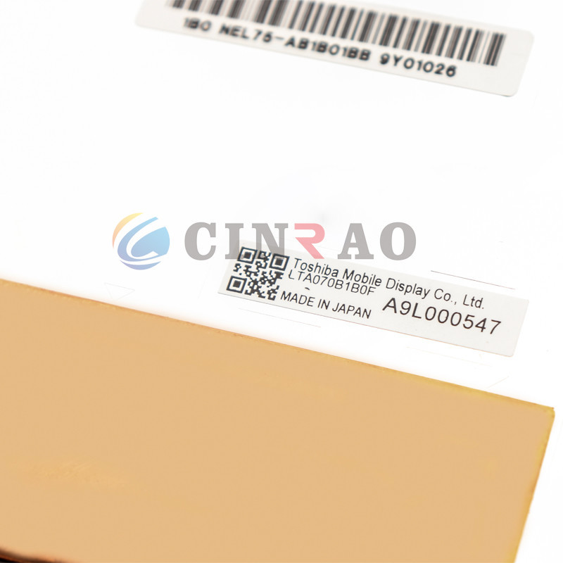 7.0 INCH TFT LCD Display Screen Toshiba LTA070B1B0F For Car Auto Parts Replacement