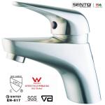 SENTO stainless bathroom faucet with watermark