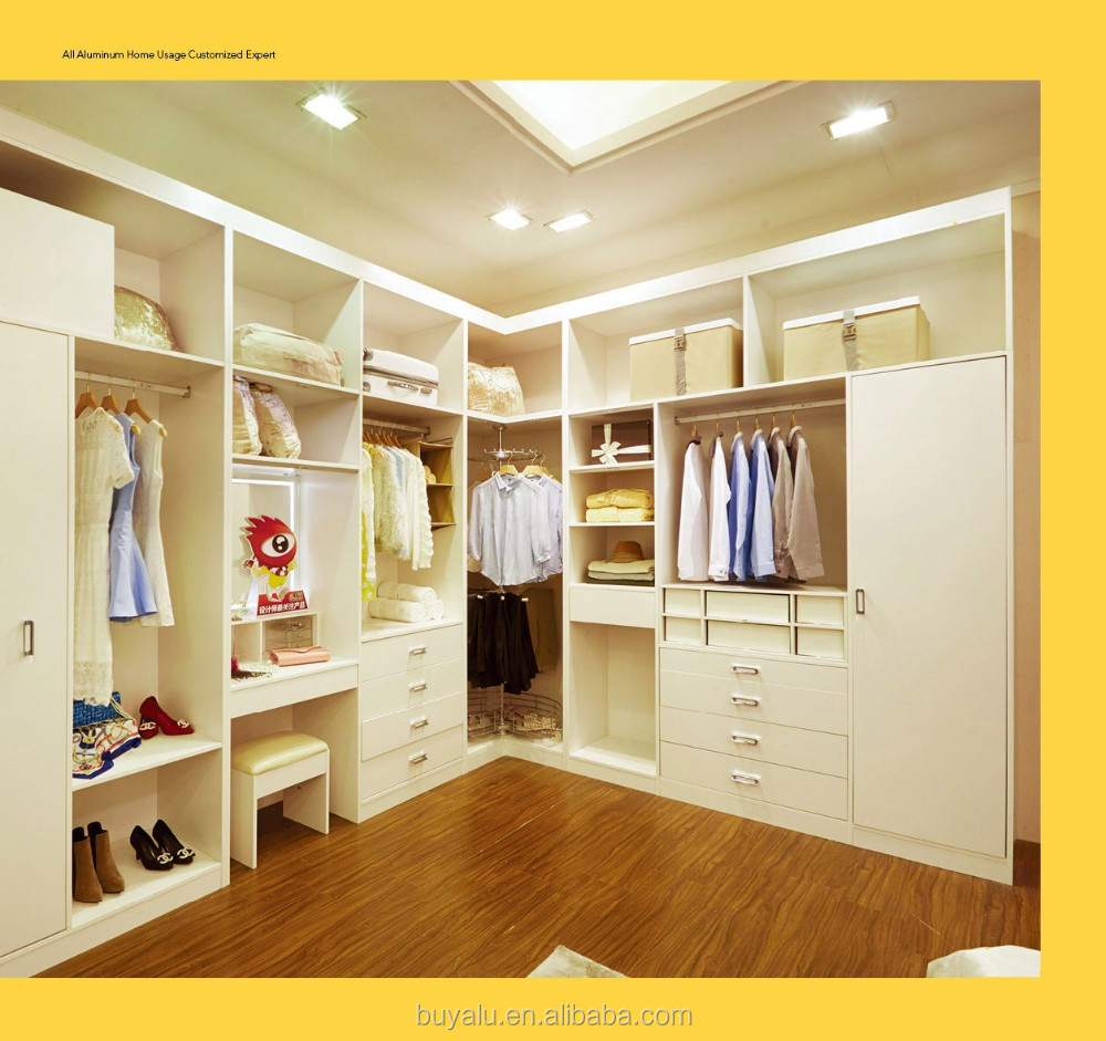Customized Color Aluminum Storage Cabinet Aluminum Wardrobe Cabinet