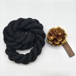 Rose 20mm Twisted Cotton Rope ISO14001 3 Strand Macrame Cord