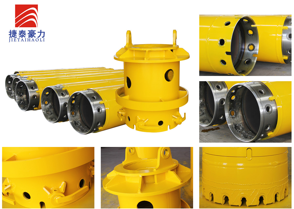 Single Wall Drill Casing Tube For Bored Piling Foundation Bore Pile