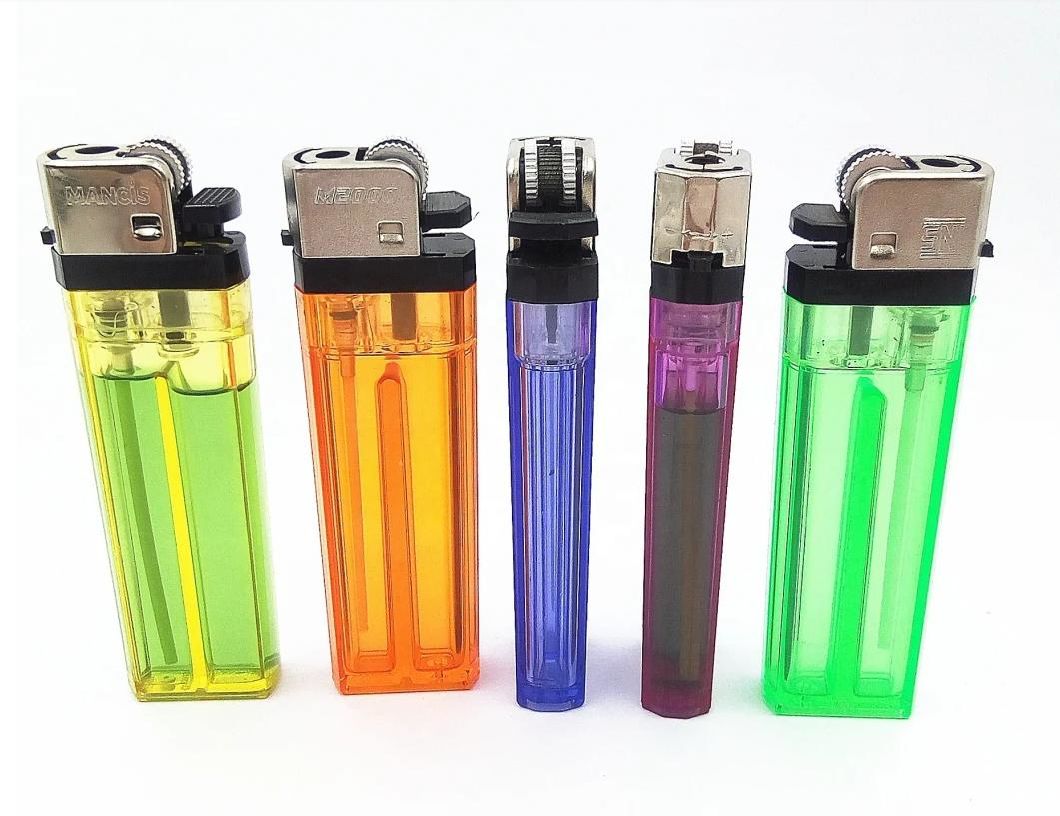 ISO9994/En13869 Certificated Encendedores Fire Plastic Flint Cigar Lighter